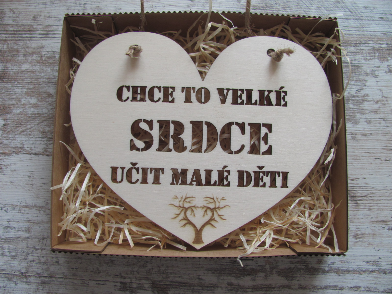 SRDCE PANÍ UČITELCE  10x12