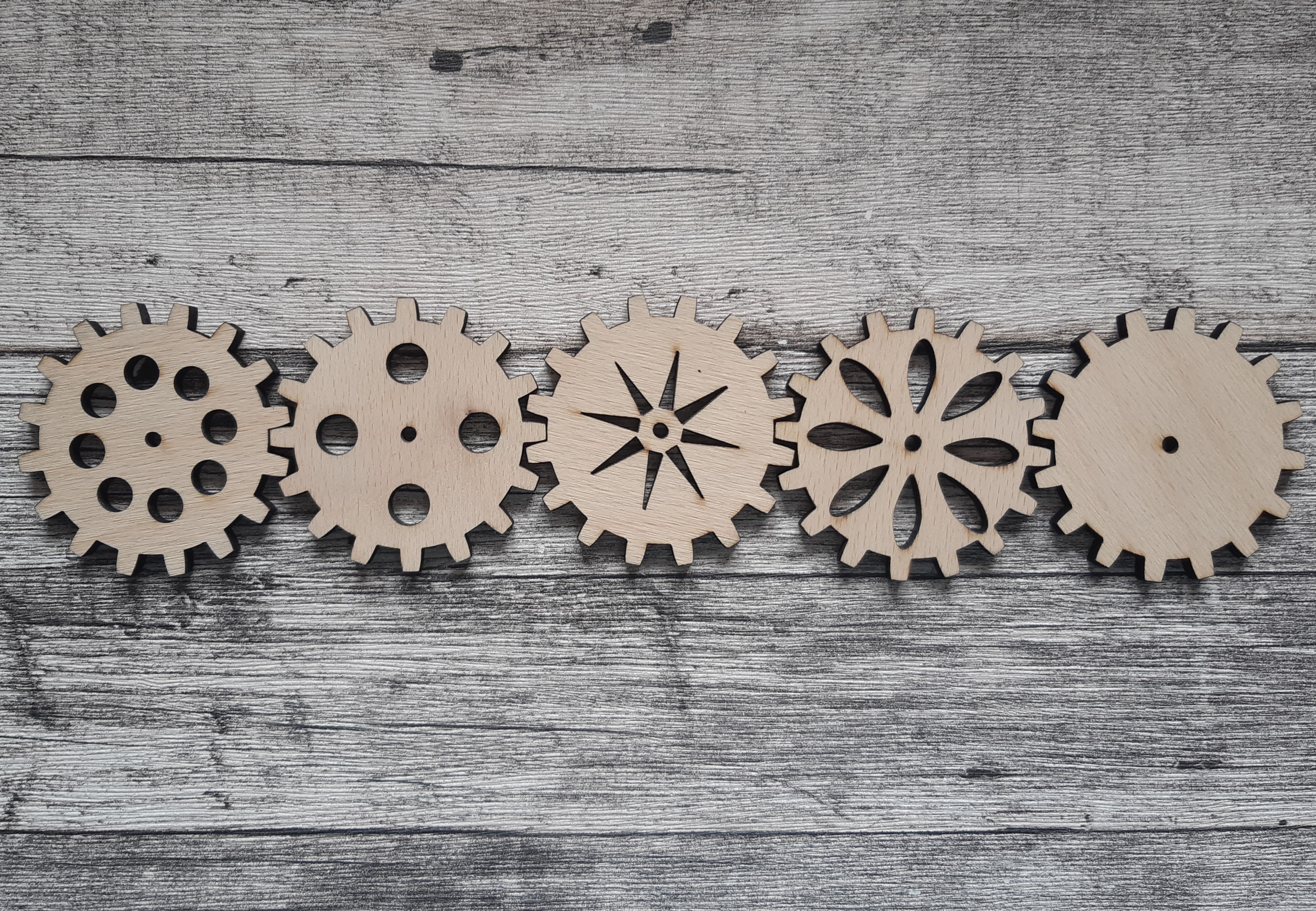 Dřevěné ozubené kolo 6 cm 1