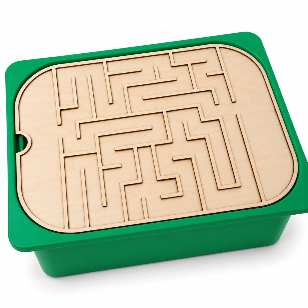 Deska do IKEA Trofast boxu – bludiště