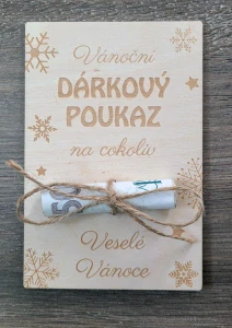 Vánoční dárkový poukaz
