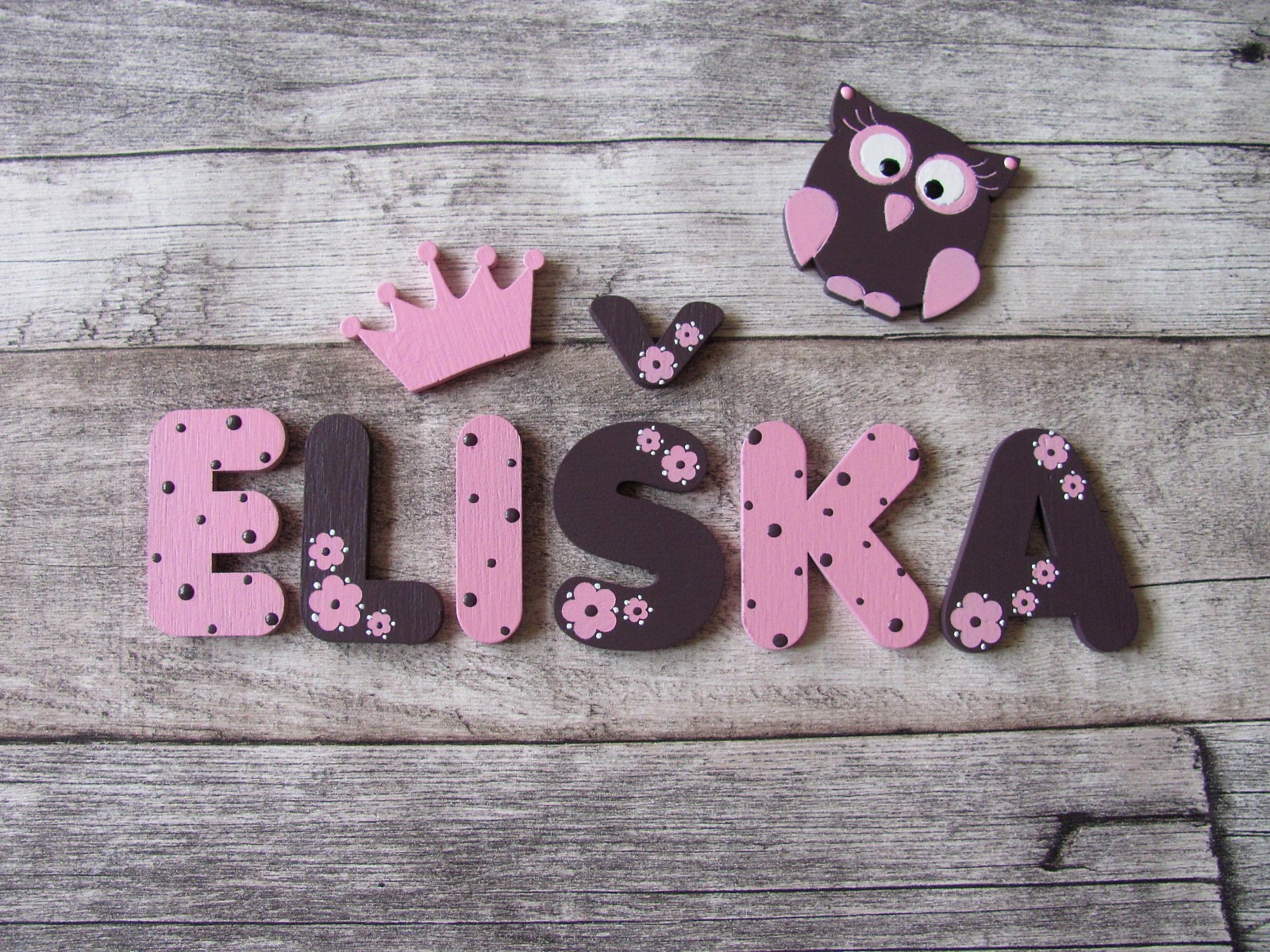 ŠPERKOVNICE dřevěná malovaná se 3 šuplíčky