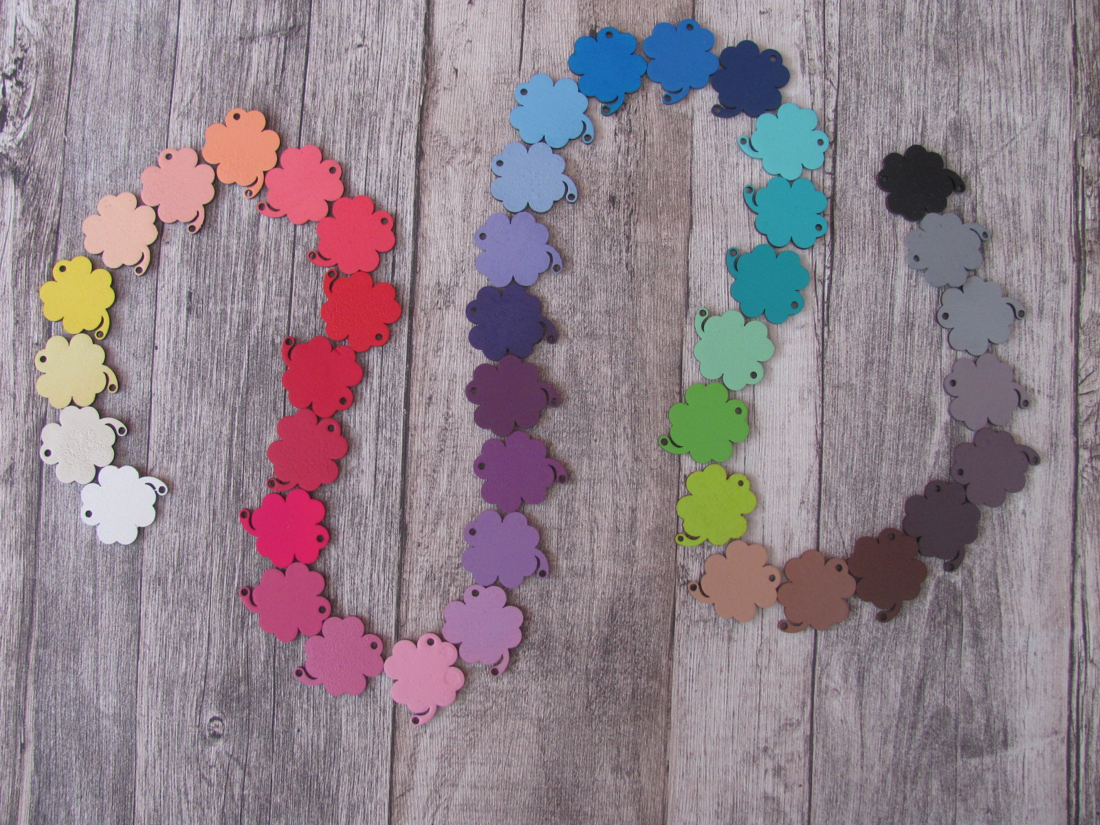 ŠPERKOVNICE dřevěná malovaná se 3 šuplíčky