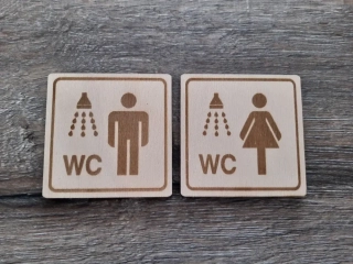 CEDULKA WC - 1 ks